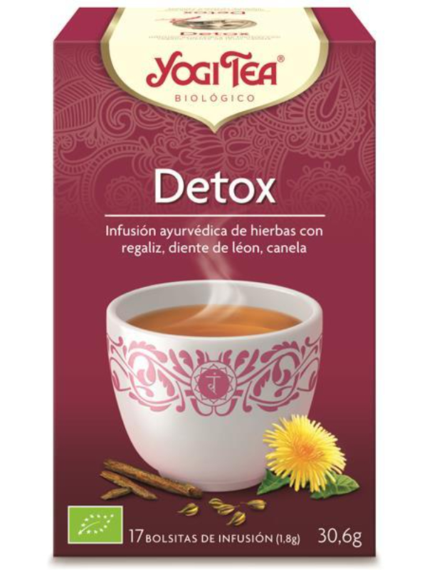 Yogi Tea Bio Detox 17 saq. Dietimport